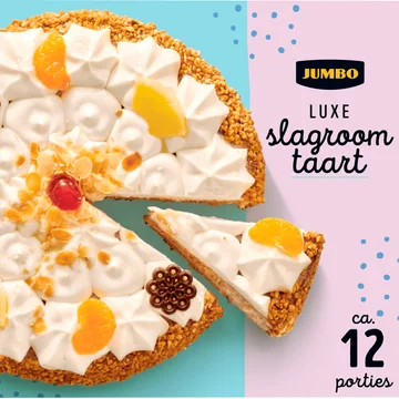 Jumbo Luxe Slagroomtaart 1 kg