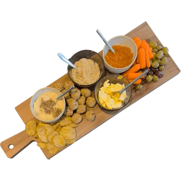 Vegetarische Borrelplank