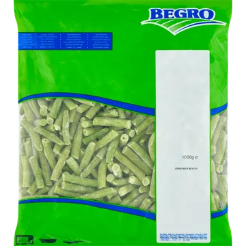 Begro Diepvriesgroenten Gebroken Bonen 1KG