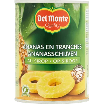 Del Monte Ananasschijven op Siroop 570 g