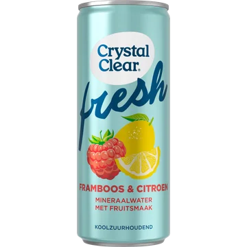Crystal Clear Fresh Framboos Citroen 250ML