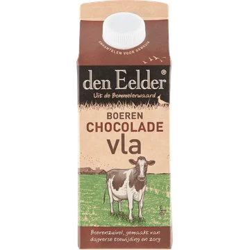 Den Eelder Boeren Chocoladevla 750ML