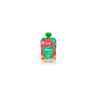 Olvarit 12+ Knijpfruit Appel Abrikoos Cashew