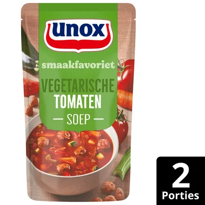 Unox Soep in zak tomaat veg. balletjes