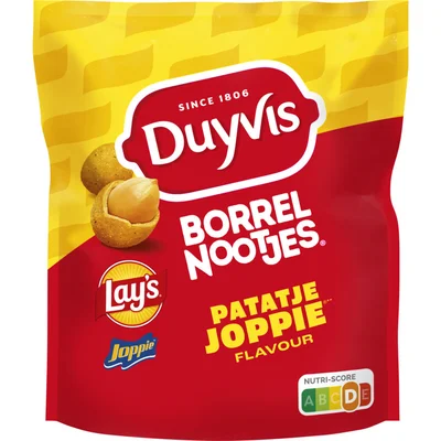 Duyvis Borrelnootjes Lay's patatje Joppie