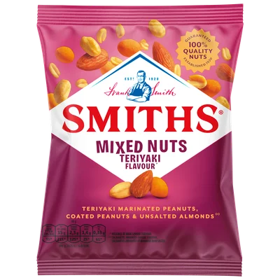 Smiths Nuts Teriyaki Mixed