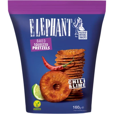 Elephant Pretzels chili Lime