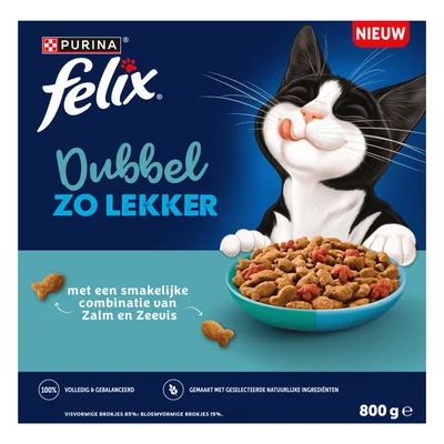 Felix dubbel zo lekker zalm en zeevis