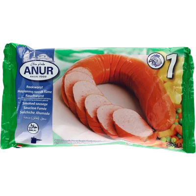 Anur Halal Food Rookworst