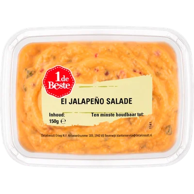 1 de Beste Salade ei jalapeno