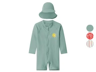 lupilu® Baby UV-zwempak met hoedje UV50+
