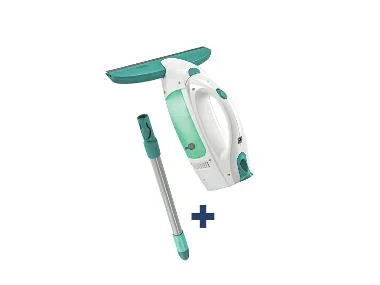 LEIFHEIT Accu-raamwisser Set Dry & Clean met steel - 28 cm breed