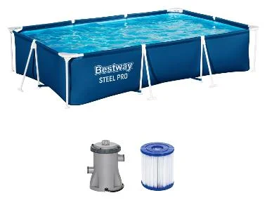 Bestway Zwembad Steel Pro™ Frame met filterpomp 300 x 201 x 66 cm