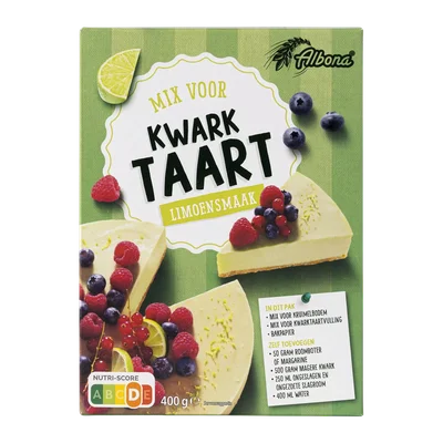 Albona Mix voor kwarktaart limoensmaak