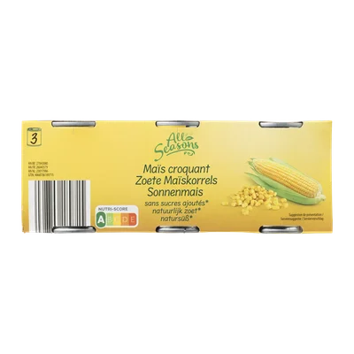 All Seasons 3-pack maïskorrels