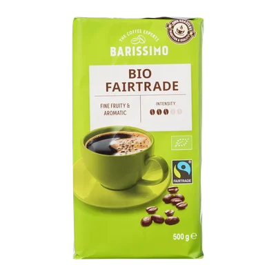 Barissimo Bio fairtrade filterkoffie
