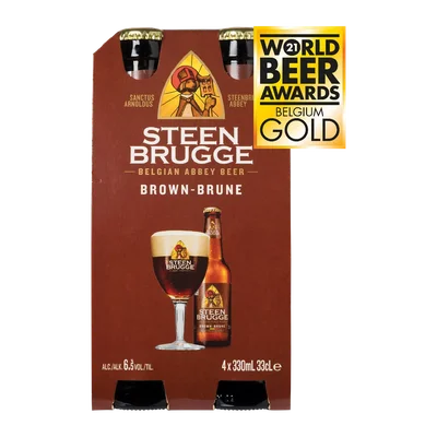 Steenbrugge 4-pack bruin