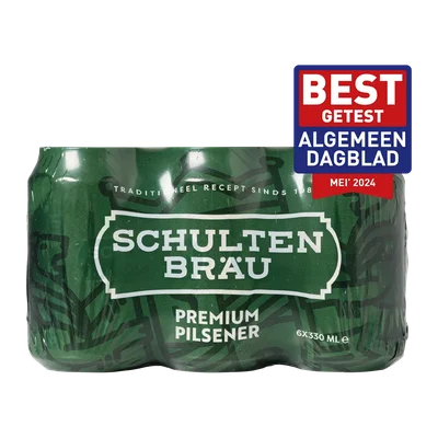 Schultenbräu 6-pack premium pilsener