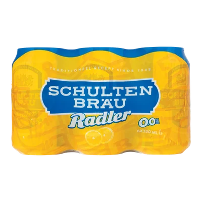 Schultenbräu 6-pack Radler 0.0%