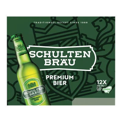 Schultenbräu 12-pack premium bier