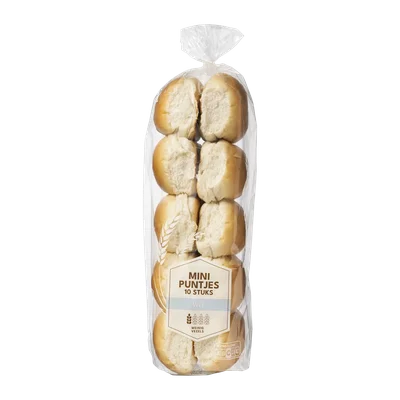 Witte mini-puntjes
