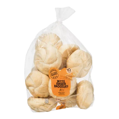 Witte kaiserbroodjes