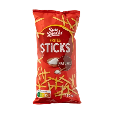 Sun Snacks Fritessticks naturel