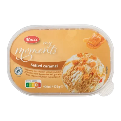 Mucci Roomijs salted caramel