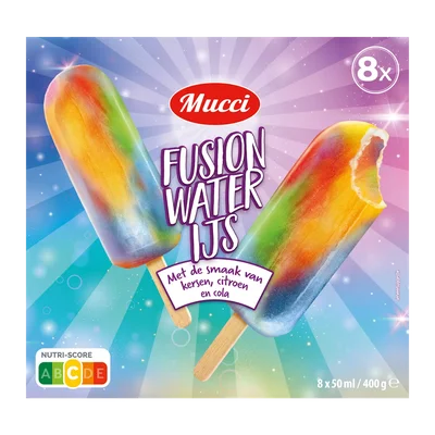 Mucci Fusion waterijs
