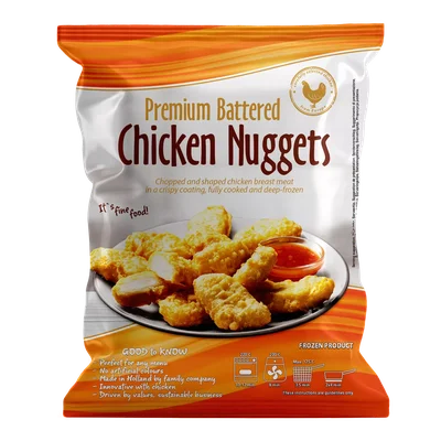 Premium Battered Kipnuggets