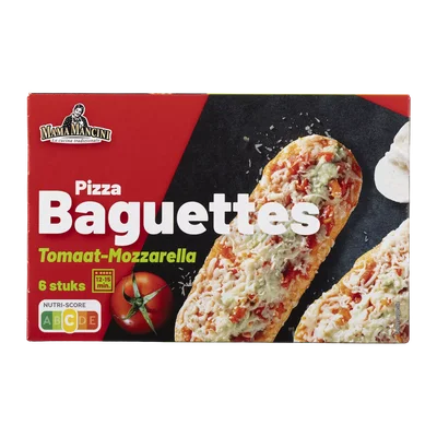 Mama Mancini Pizza Tomaat Mozzarella Baguettes