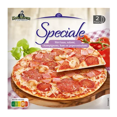 Mama Mancini 2-pack pizza speciale