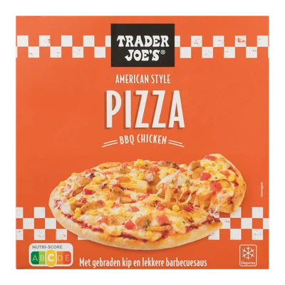 Trader Joe'S American style pizza BBQ-chicken