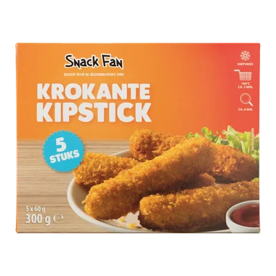 Snack Fan Krokante kipsticks