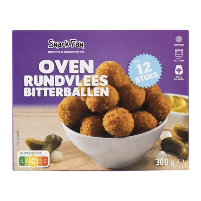 Snack Fan Ovenbitterballen