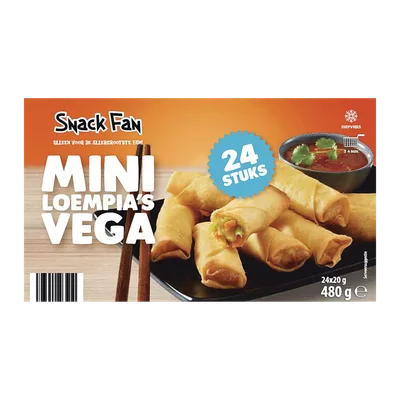 Snack Fan Vegetarische mini-loempia's