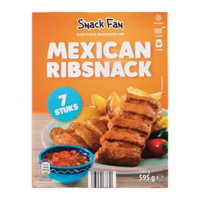 Snack Fan Mexican ribsnack