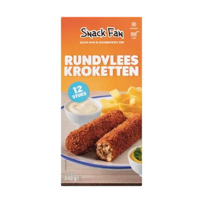 Snack Fan Rundvleeskroketten