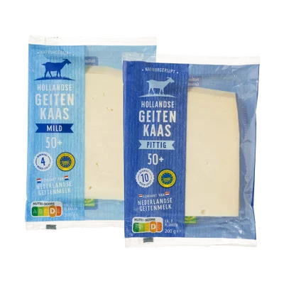 Hollandse geitenkaasplakken
