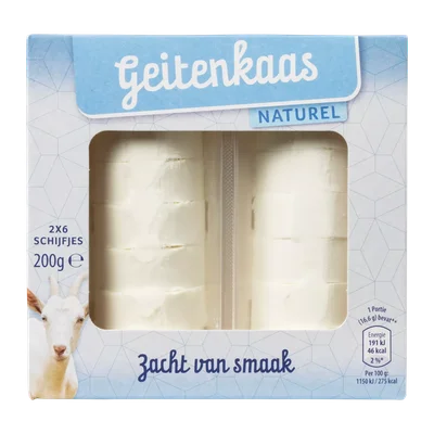 Geitenkaasschijfjes honing