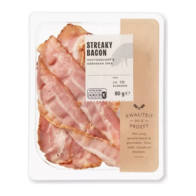 Streaky bacon