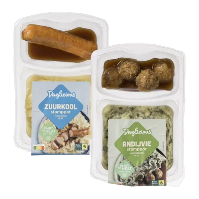Daylicious Zuurkool- of andijviestamppot