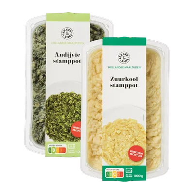 Lekker & Snel Andijvie- of zuurkoolstamppot