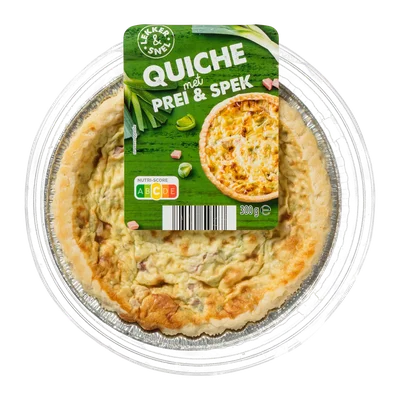 Lekker & Snel Verse quiche spek & prei
