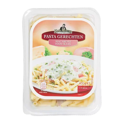 Mama Mancini Pastagerecht macaroni ham-kaas