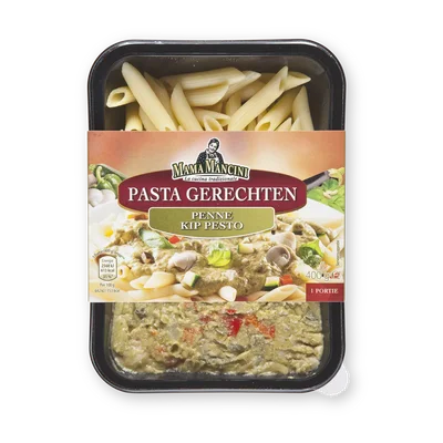 Mama Mancini Pastagerecht penne kip-pesto