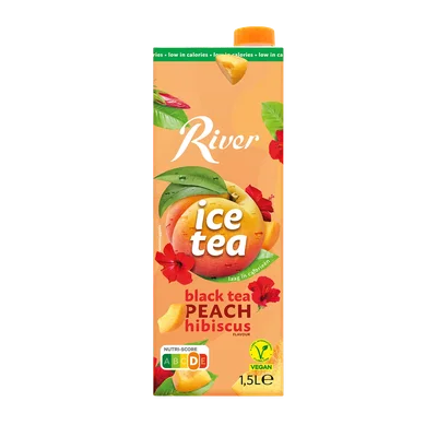 River Ice tea perzik-hibiscus