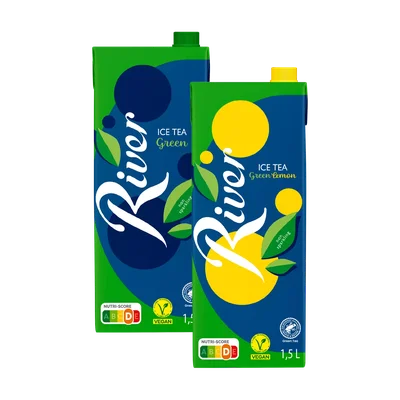 River Ice tea green of green lemon