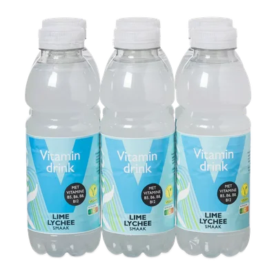 River 6-pack vitaminewater limoen-lychee