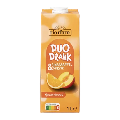 Rio D'Oro Duodrank sinaasappel-perzik